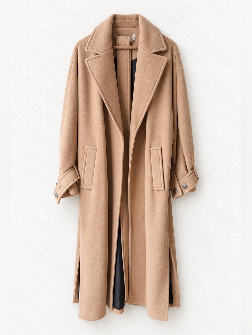 Zara | Belted Wool Coat | Medium